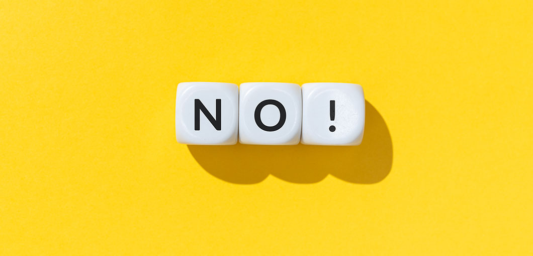 decir no